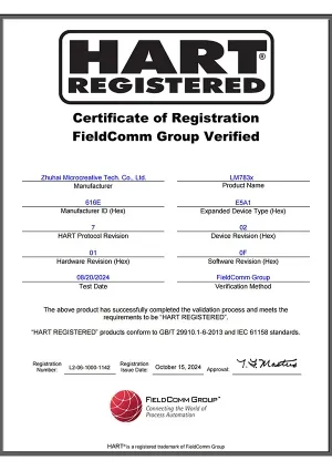 Certificación HART