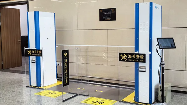 Escáner de seguridad de ondas milimétricas para inspección de aduanas y fronteras